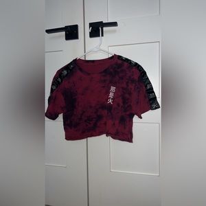 Dragon cropped shirt
